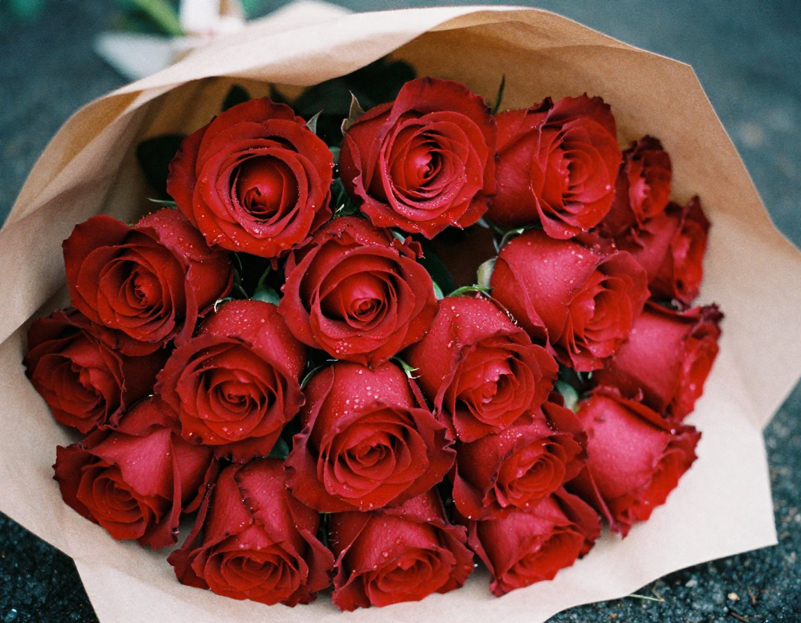 Luxury Romance hamper with red roses